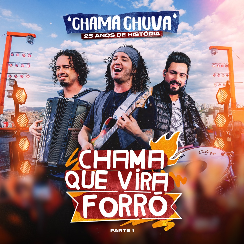 Capa de Chama Que Vira Forró, Chama Chuva