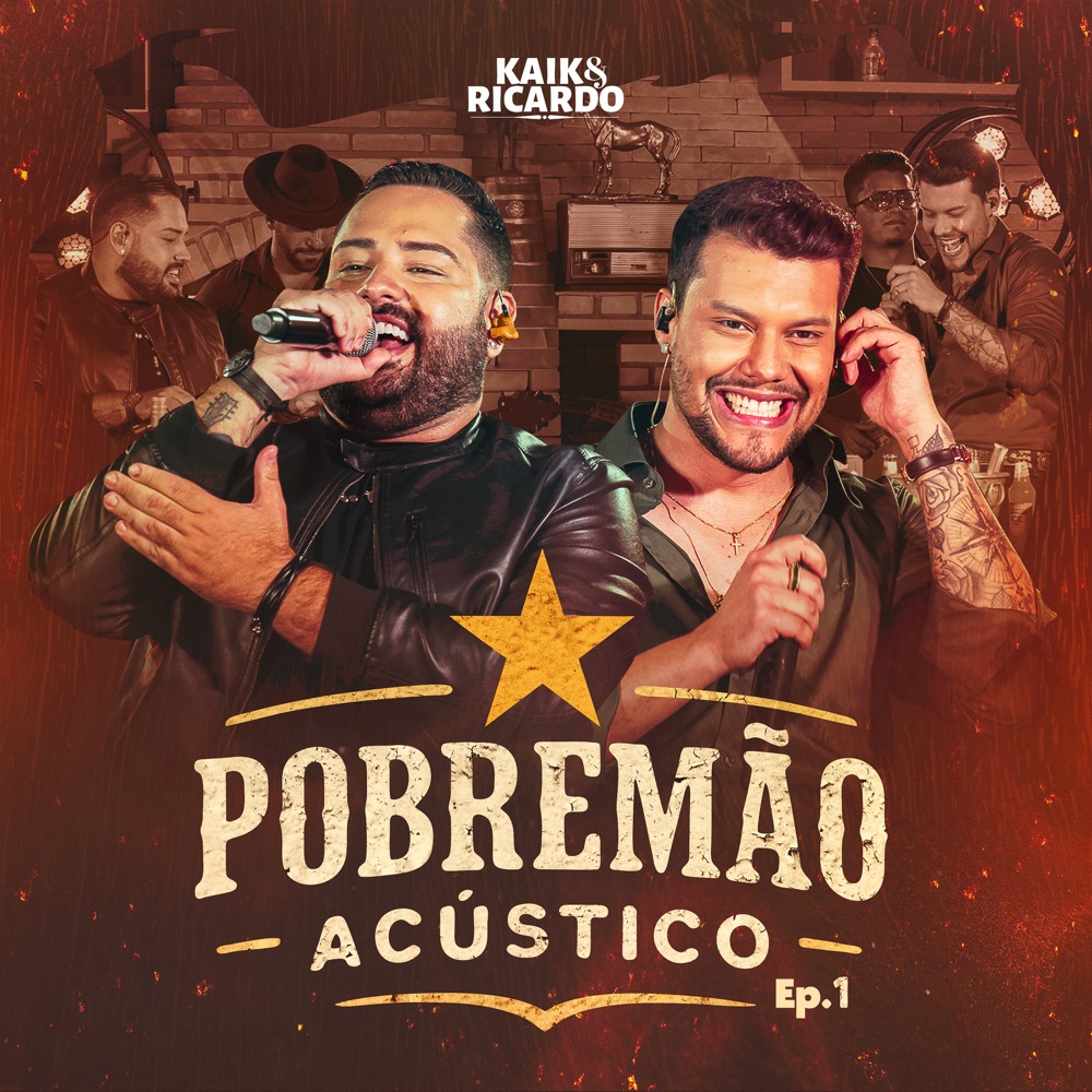 Capa de Pobremão Acústico, Kaik & Ricardo
